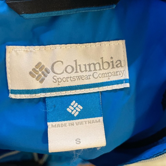 Columbia Blue Zip Up Jacket Women’s Size Small - Picture 4 of 6